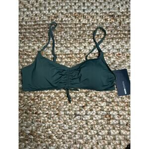 Fashion Nova Forest Green Bikini Top Size M
